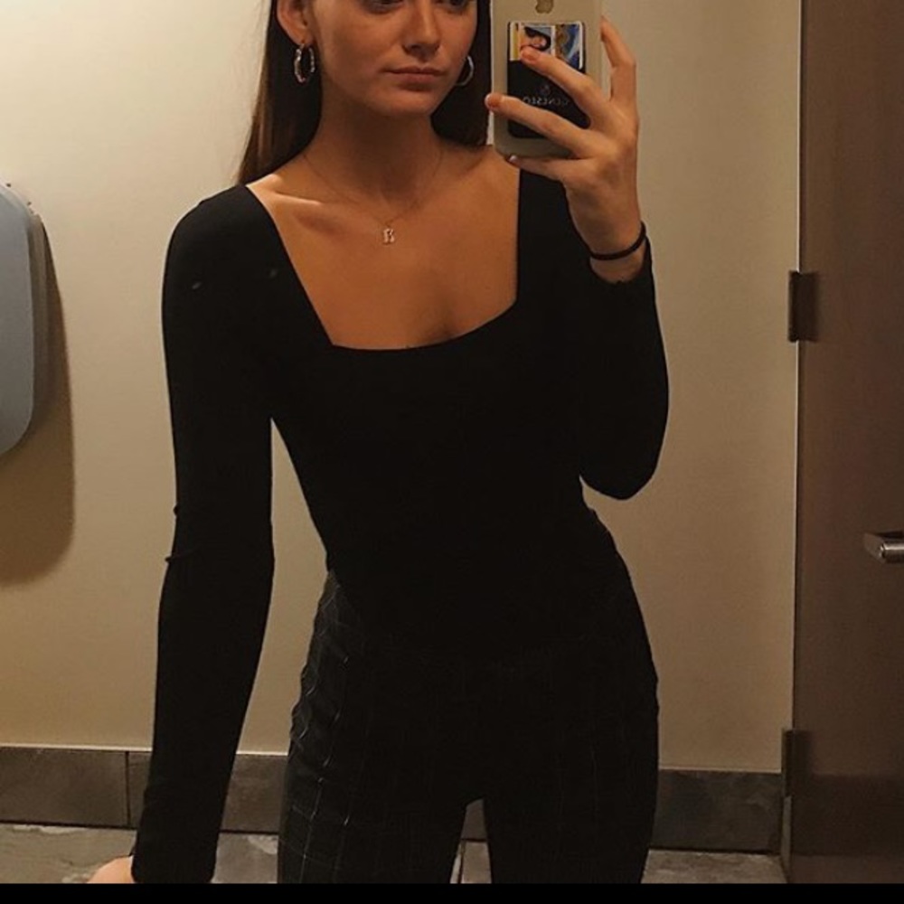 Black PLT bodysuit